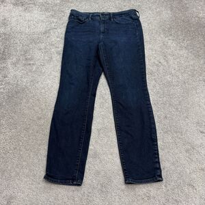 Athleta Women's Skinny Jeans - Dark Blue